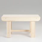 Лавка деревянная, 80×40×43.5 см, липа, «Добропаровъ» - Фото 3