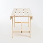 Лавка деревянная из наличника липы «Добропаровъ», 140×40×43.5 см, для бани, нагрузка до 160 кг - Фото 4