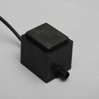 Трансформатор уличный для гирлянд клип-лайт/спайдер, 60 Вт, Н.Т. 2W, черный - Фото 2