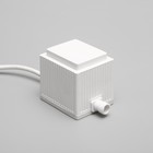 Трансформатор уличный для гирлянд клип-лайт/спайдер, 60 Вт, Н.Б. 2W, белый - Фото 2