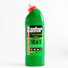 Чистящее средство Sanfor "Зеленое яблоко", антимикробный, гель, универсальное, 750 мл - фото 11018798