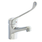 Смеситель для раковины Accoona A9041, однорычажный, с хирургической ручкой, хром - Фото 1