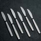 Нож столовый «Уралочка», h=19,5 см, толщина 2 мм, цвет серебряный - Фото 4