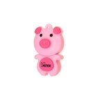 Флешка Mirex PIG PINK, 4 Гб, USB2.0, "свинка", чт до 25 Мб/с, зап до 15 Мб/с - Фото 1