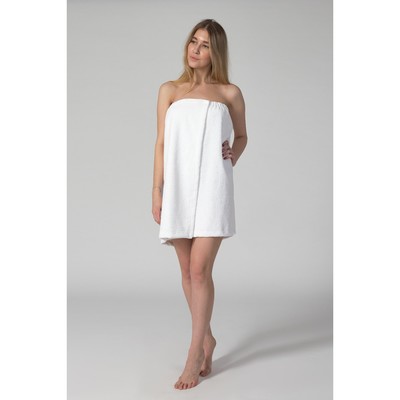 Парео для сауны "Этель", размер 68х150 см, цвет белый