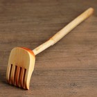 Чесалка-массажёр для спины, 37 см, можжевельник - Фото 5