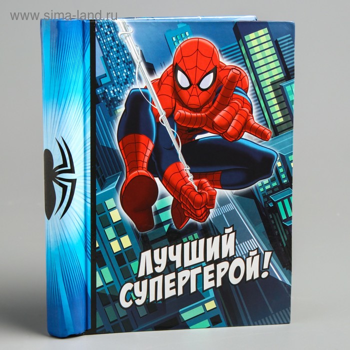 Фотоальбом на 10 магнитных листов "Лучший супергерой", Человек-паук - Фото 1