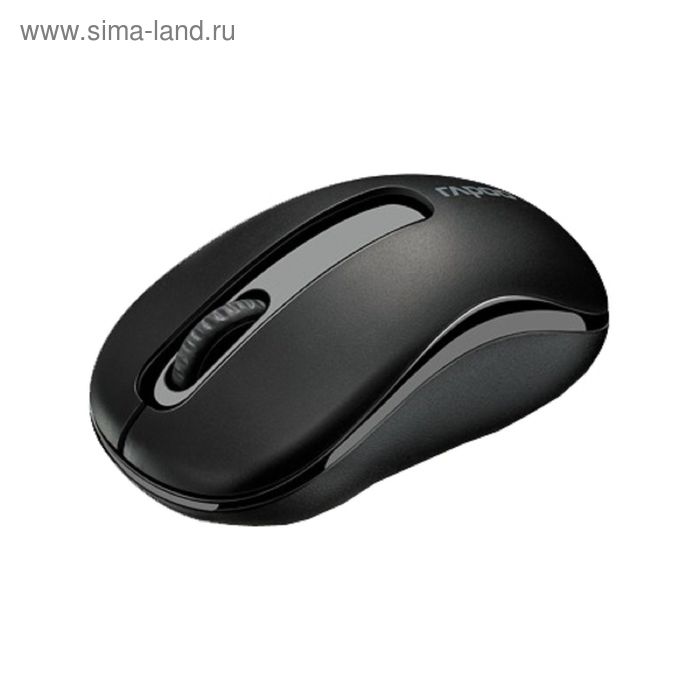 Мышь Rapoo M10, беспроводная, оптическая, 1000 dpi, USB, черная - Фото 1