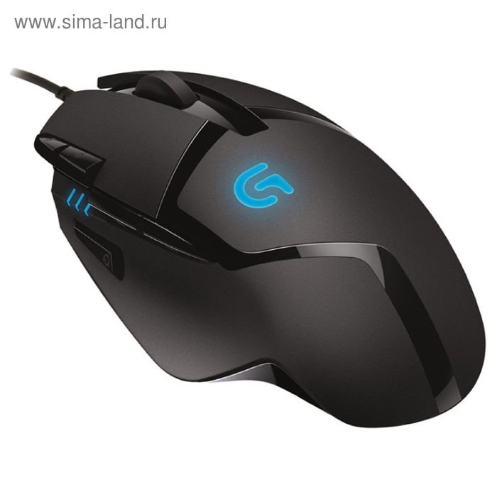 Мышь Logitech G402, игровая, проводная, оптическая, 4000 dpi, USB2.0, черный - Фото 1