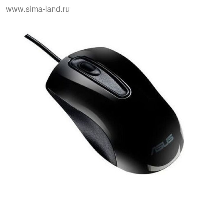 Мышь Asus UT200, проводная, оптическая, 1000 dpi, USB2.0, черная - Фото 1