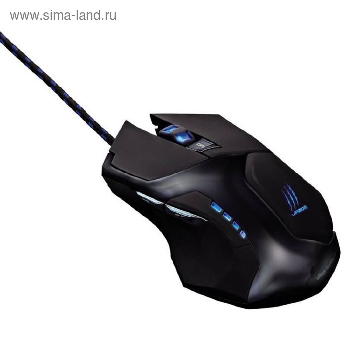 Мышь Hama uRage Reaper evo, игровая, проводная, игровая, 2400 dpi, USB, черный - Фото 1