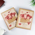 Фотоальбом на 200 фото 10х15 см "Сердечки в конверте" в коробке МИКС 26,5х20,5х5,5 см - Фото 2