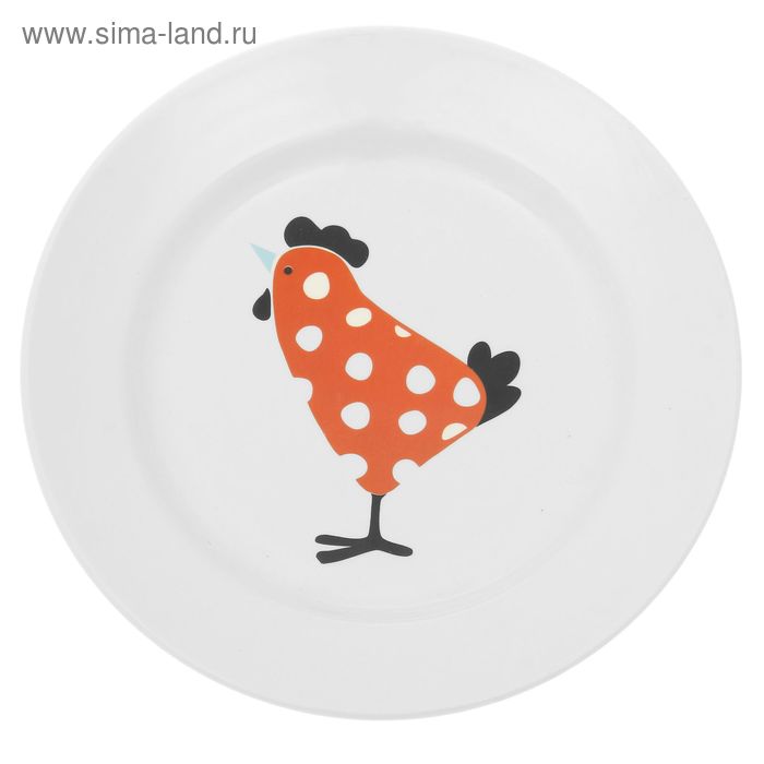 Тарелка d=20 см My Chicken с бортами - Фото 1