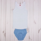 Комплект для мальчика (майка, трусы), рост 134 см (68), цвет Синий CAJ 3338 - Фото 1