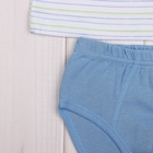 Комплект для мальчика (майка, трусы), рост 134 см (68), цвет Синий CAJ 3338 - Фото 3