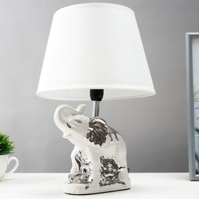 Лампа настольная "Белый слон" 22,5х22,5х32см RISALUX