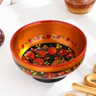 Салатник деревянный хохлома «Рецепт», 200 мл, МИКС - Фото 2