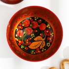 Салатник деревянный хохлома «Рецепт», 200 мл, МИКС - Фото 4