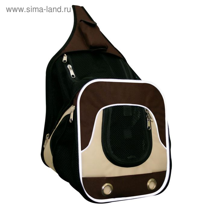 Переноска-рюкзак, 30 х 33 х 26 см (на 8-10 кг) - Фото 1