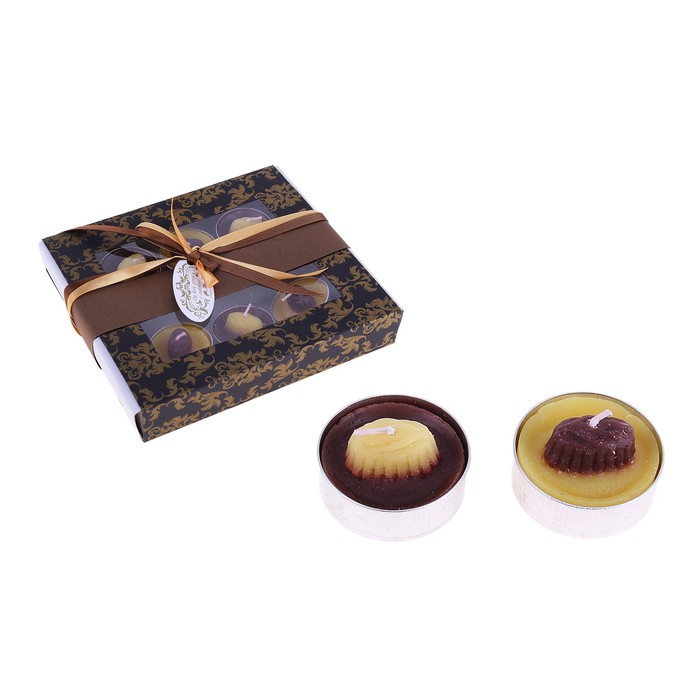 Свечи восковые (набор 6 шт) "Самой любимой" - Фото 1