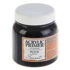 Грунт художественный акриловый ЧЁРНЫЙ, 300 г (220 мл), ЗХК "Сонет", 2123922 - Фото 1