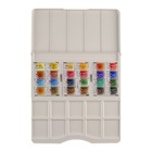 Акварель художественная в кюветах «ЗХК. Белые ночи», 24 цвета × 2.5 мл, пластиковая палитра - Фото 11