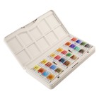 Акварель художественная в кюветах «ЗХК. Белые ночи», 24 цвета × 2.5 мл, пластиковая палитра - Фото 5