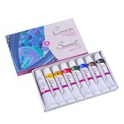 Краска акриловая в тубе, набор 8 цветов х 10 мл, ЗХК "Сонет", художественная, 2841096 - Фото 2