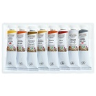 Краска акриловая в тубе, набор 8 цветов х 18 мл, Metallic, ЗХК Decola, металлизированные, в тубе, 4941271 - Фото 4