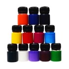 Набор красок по стеклу и керамике Decola, 12 цветов х 20 мл, 4041114 - фото 9845578