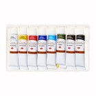 Краска масляная художественная, набор 8 цветов х 10 мл, ЗХК "Сонет", 2641098 - Фото 4