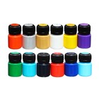 Краска по ткани, набор 12 цветов × 20 мл, ЗХК Decola, акриловая на водной основе, (4141216) - Фото 5