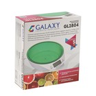 Весы кухонные Galaxy GL 2804, электронные, до 5 кг, LCD-дисплей, бело-зелёные - Фото 7