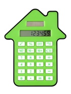 Калькулятор настольный «Домик» 8-разрядный KS-007, зелёный - Фото 1