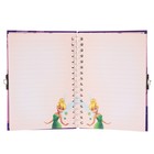 Записная книжка на замочке А6 «Волшебные мечты», 50 листов, Феи - Фото 5