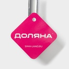 Открывашка с ножеточкой Доляна, 14 см, хромированная 1533398 - фото 8812732