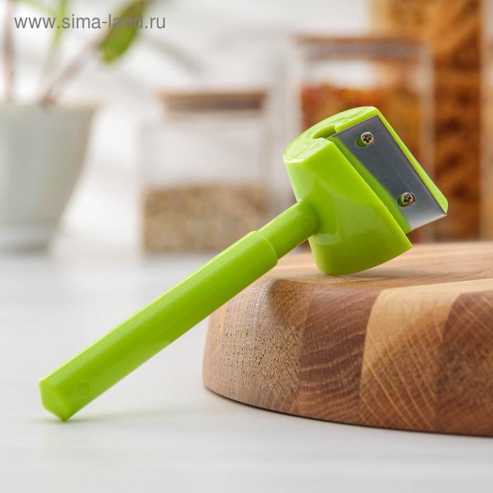 Овощерезка Доляна «Спираль», 14.5 см, цвет МИКС - Фото 1