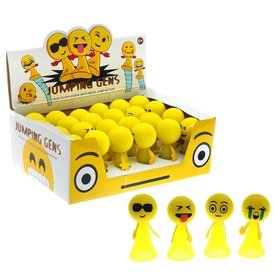 Стрелялка «Смайлик», виды МИКС (комплект 24 шт)