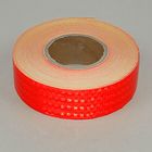 Светоотражающая лента, самоклеящаяся, красная, 5 см × 45 м - Фото 3