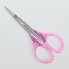 Ножницы маникюрные, с колпачком, прямые, 9.5 см, МИКС - Фото 3