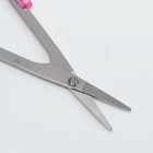 Ножницы маникюрные, с колпачком, прямые, 9.5 см, МИКС - Фото 4