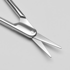 Ножницы маникюрные, для кутикулы, прямые, узкие, 9 см - Фото 3