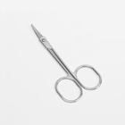 Ножницы маникюрные QF, для кутикулы, загнутые, узкие, 9 см - Фото 2