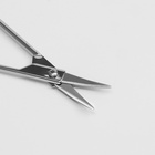 Ножницы маникюрные QF, для кутикулы, загнутые, узкие, 9 см - Фото 3