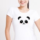 Термонаклейка для декорирования текстильных изделий "Панда", 14 х 14 см - Фото 2