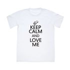 Термонаклейка для декорирования текстильных изделий "Keep calm and love me", 14 х 14 см - Фото 3