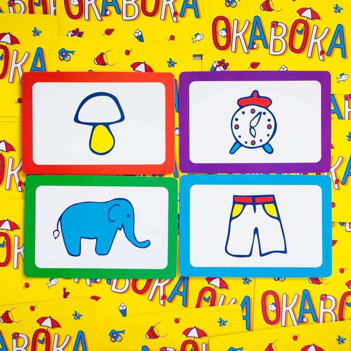 Детская игра «ОКАВОКА» с текстильным полем - фото 1905382808