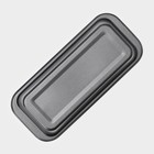 Форма для выпечки Доляна «Жаклин. Хлеб», 30×13 см, антипригарное покрытие, чёрная - Фото 5