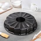 Форма для выпечки «Немецкий кекс. Долька», 30,5×5,5 см, антипригарное покрытие, цвет чёрный - Фото 2
