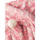 Комплект для девочки (шапка+шарф), рост 134 см, цвет розовый 86014б - Фото 3